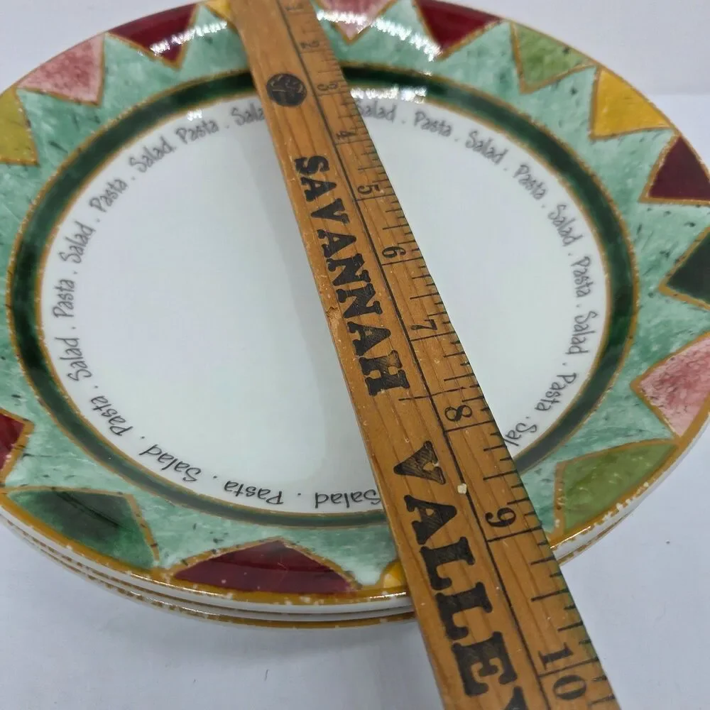 Royal Doulton Japora 9 1/4 Inches Pasta Salad Bowls Set of 3 Discontinued
